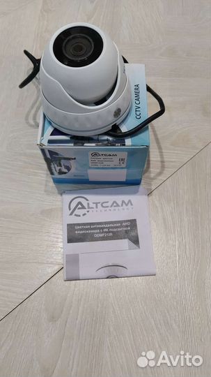 Камера видеонаблюдения купольная уличная