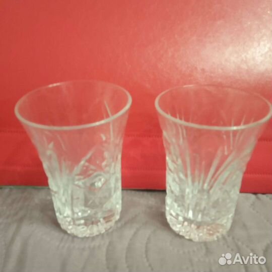 Рюмки хрустальные