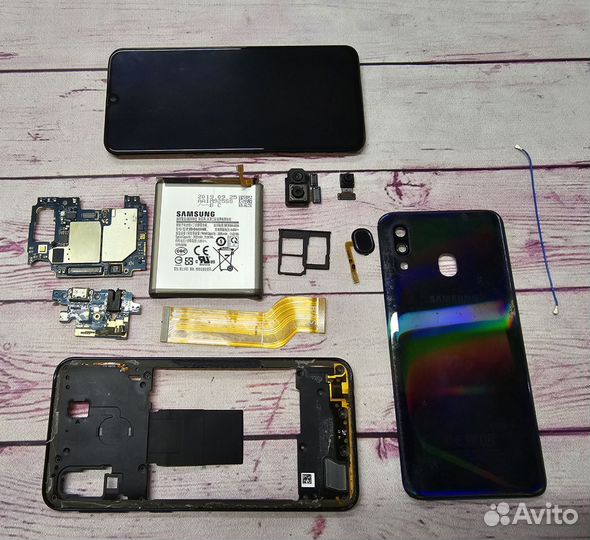 Samsung A40 a405 разбор