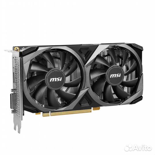 Видеокарта MSI RTX3050 ventus 2X XS OC 8GB gddr6 128bit DL-DVI-D DP hdmi 2FAN OEM