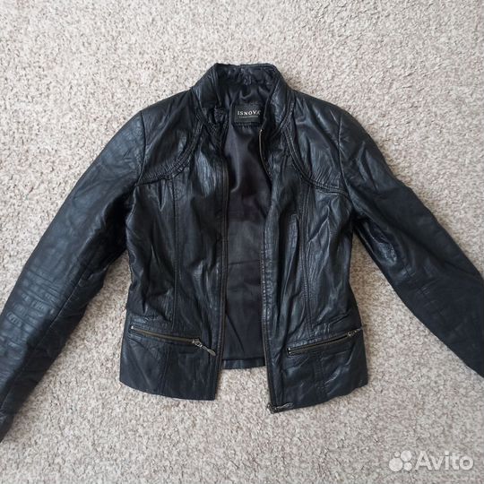 Куртка кожаная женская