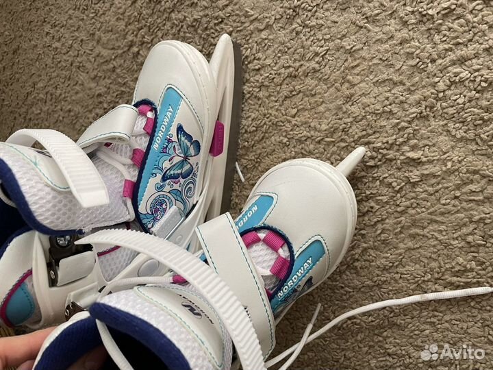 Коньки 26-30 раздвижные