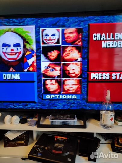 WWF WrestleMania Sega картридж