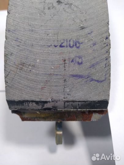 Колодка тормозная задняя ваз СССР