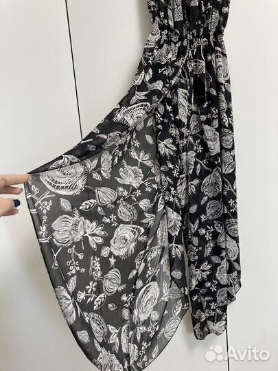 Пляжный комбинезон летний шифон 46-52