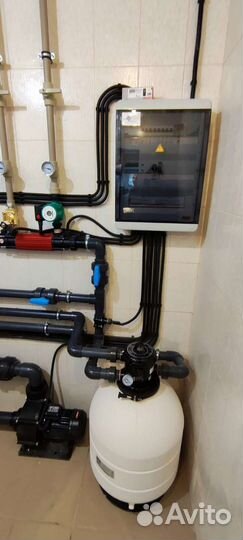 Обслуживание бассейнов и монтаж оборудования