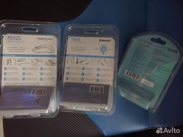 Беспроводные компьютерные мыши A4Tech и Oklick