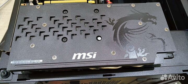 Видеокарта MSI GeForce GTX 1060 gaming X 3G
