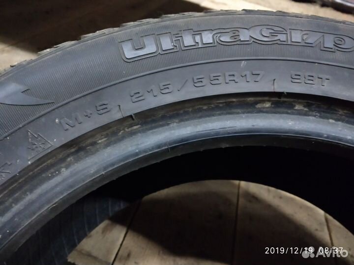 Goodyear UltraGrip Ice 215/55 R17