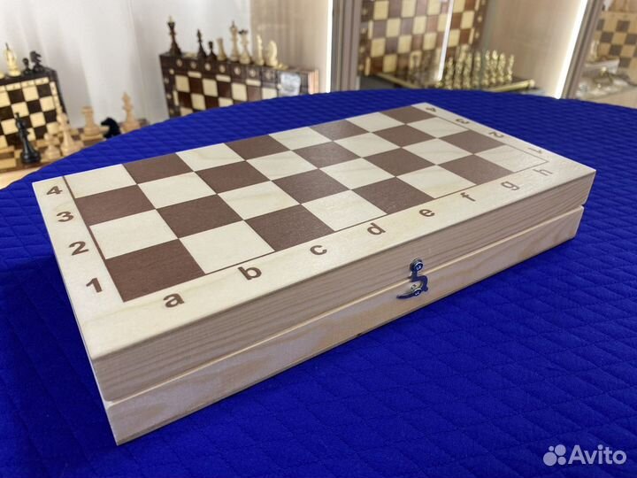 Шахматы деревянные 