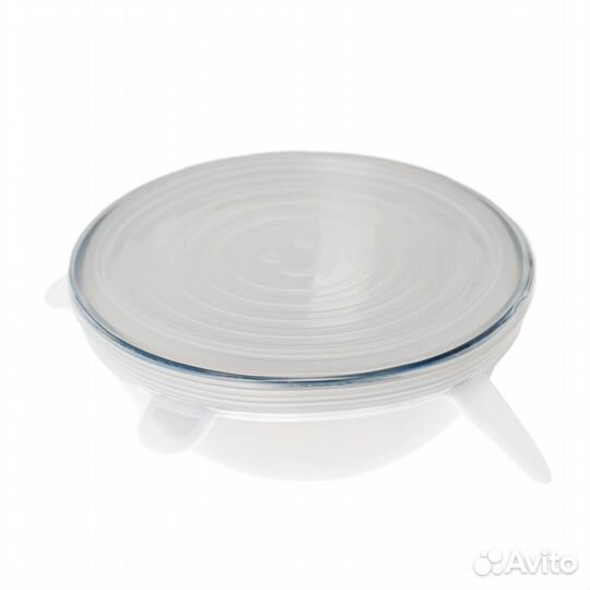 Силиконовые крышки многоразовые 6 шт