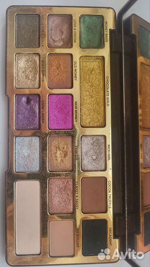 Палитра теней Too Faced Chocolate Gold