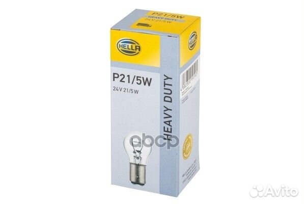 Лампы 24V P21/5W 21/5 Вт BAY15d / Картонная упа