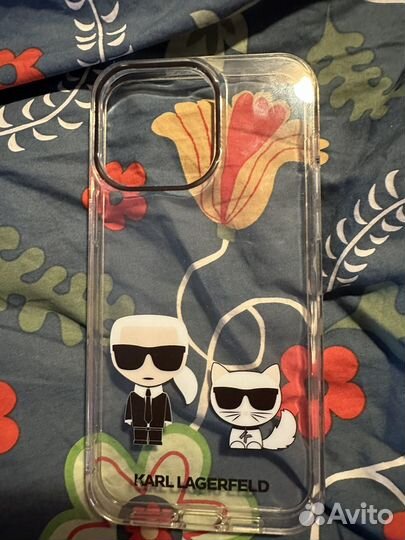 Чехол на iPhone 14 pro max karl lagerfeld