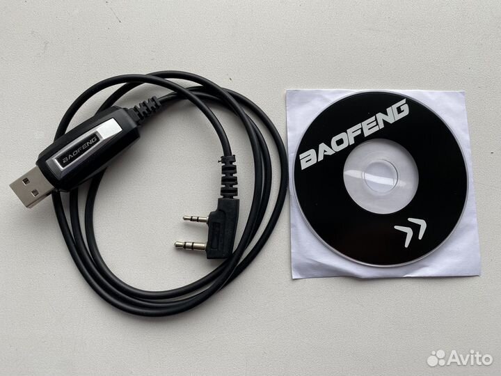 Кабель для настройки раций Baofeng, Kenwood