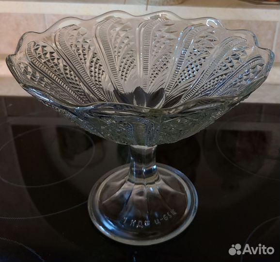 Ваза фруктовница 1кдо,СССР,50-е гг