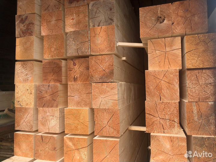 Брус из сосны 140х140х6000мм, камерная сушка