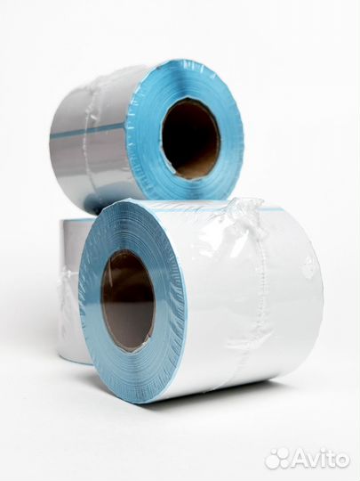 Термоэтикетки 75х120 300шт для озон, ям, али (1шт)