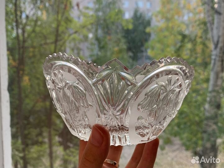 Хрустальная салатница