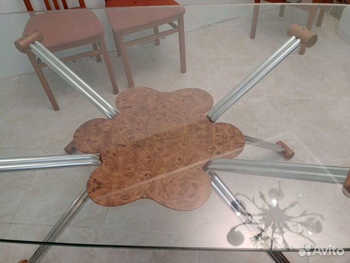 Стол обеденный стекло