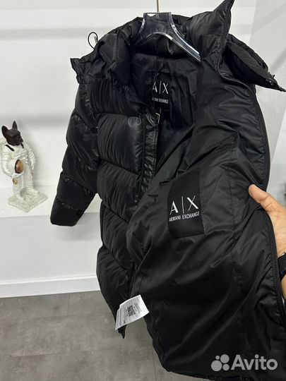 Пуховик Armani Exchange Black