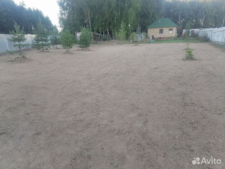 Фрезеровка, газон, вспашка