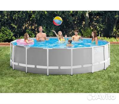 Каркасный бассейн intex 26726 457х122 см