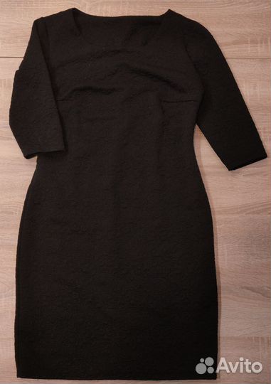 Платье черное 48