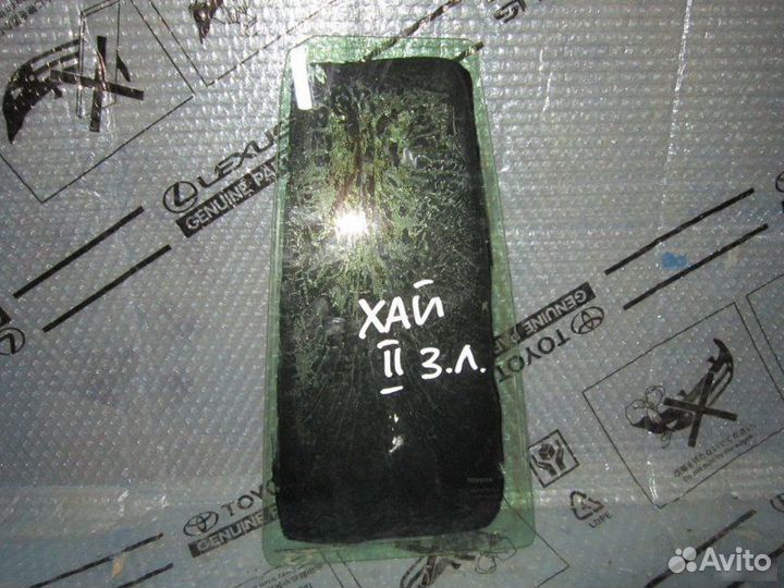 Форточка двери задней левой Toyota Highlander
