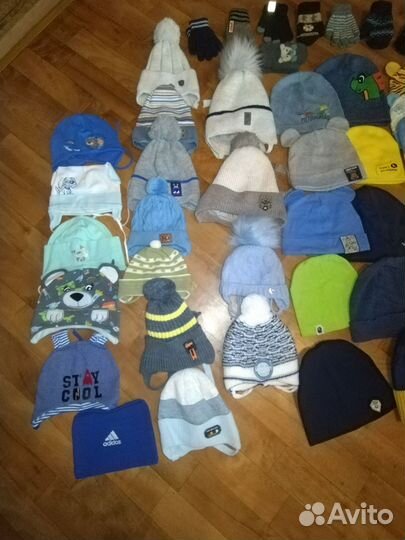 Шапки для мальчика пакетом