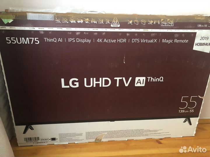 Телевизор lg SMART tv 55