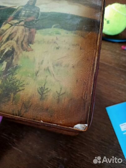 Сундучки деревянные три богатыря