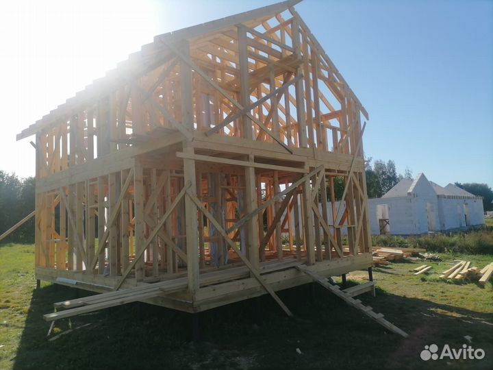 Строители по каркасным и брусовым домам, баням