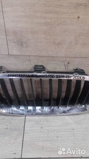 Решетка радиатора правая Bmw 3 F 30 С 2011 По 2019