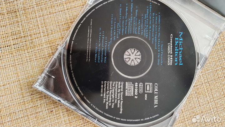 CD диск Michael Bolton