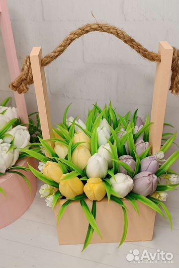 Букеты из мыла, мыльные цветы