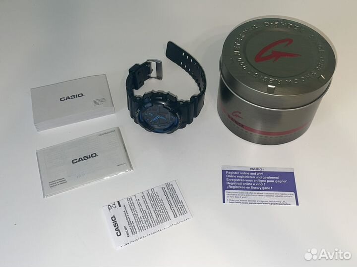 Часы casio G-shock GA-100-1A2