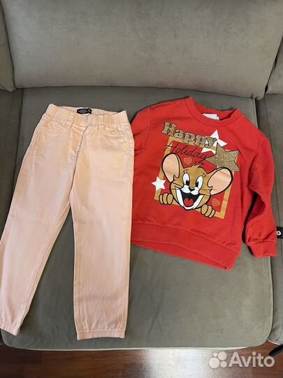 Пакет одежды на девочку 92-98