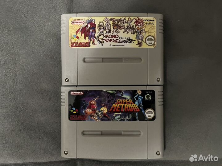 Репродукция картриджей Super Famicom