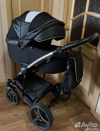 Коляска Bebetto 3в1 Экокожа