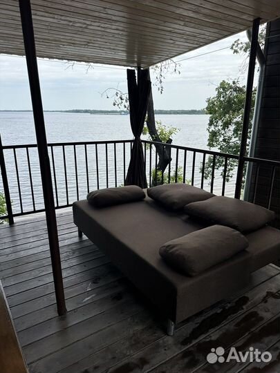 База отдыха на берегу Волги