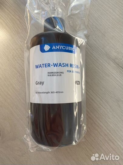 Смола Anycubic water-wash