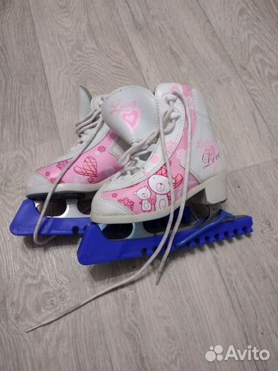 Коньки для девочки 28 р