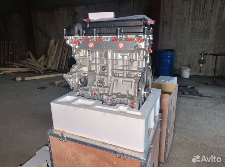 Двигатель Hyundai Solaris / Kia Rio 1.6l G4FC 2