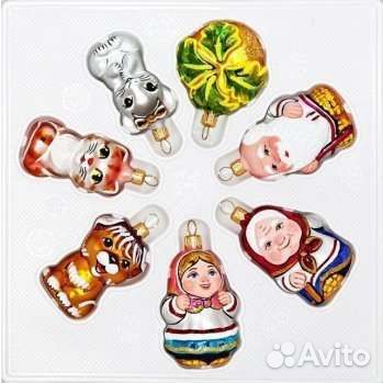 Набор ёлочных игрушек 