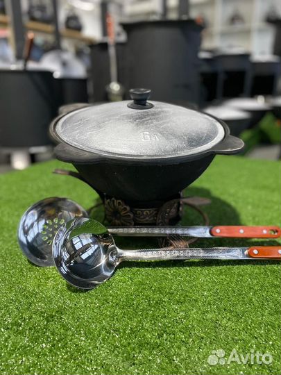 Казан чугунный 6 литров