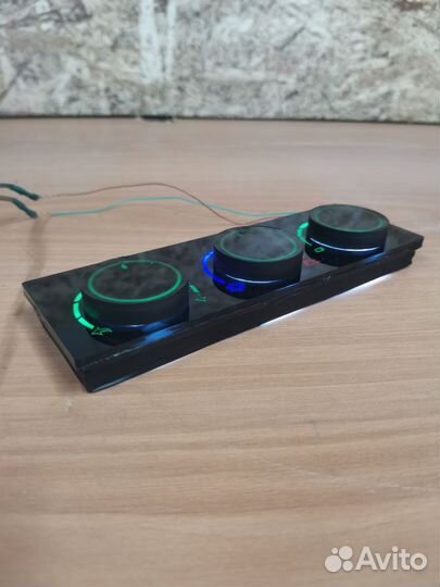 Led блок печки, Ваз 2110-2112 Европанель, Зеленый