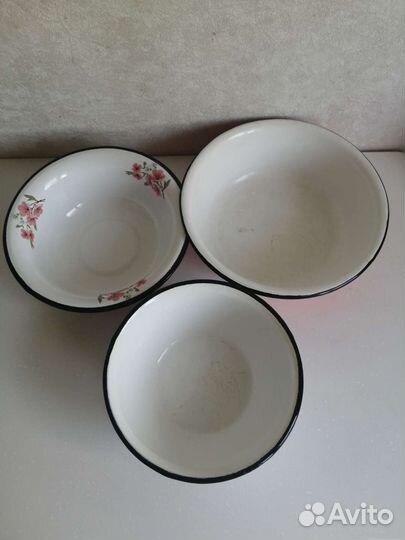 Эмалированная посуда СССР