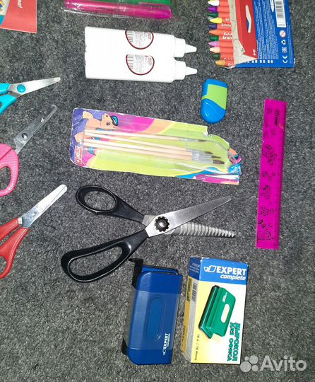 Цв.бумага,оригами,фартуки,альбом,клей