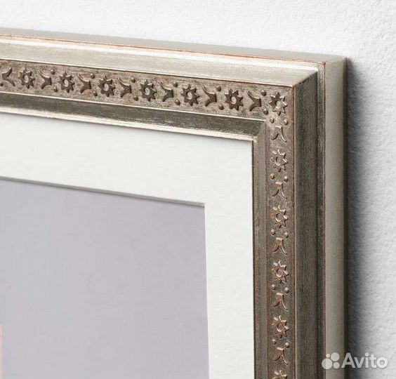 Уббеторп Рама, 2 шт., серебристый. Икеа